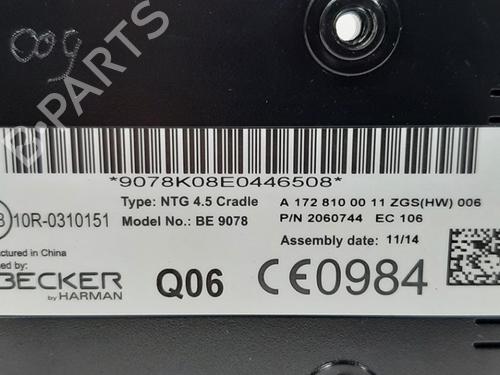 Electronic module MERCEDES-BENZ A-CLASS (W176) A 180 CDI / d (176.012) | BP19756887M83 