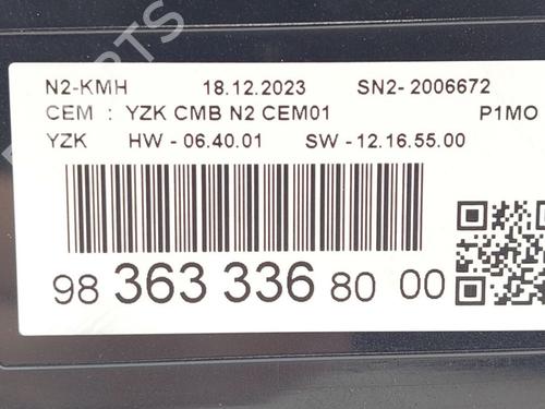 Instrument cluster OPEL CROSSLAND X / CROSSLAND (P17, P2QO) 1.2 (75) | BP24504031C47 