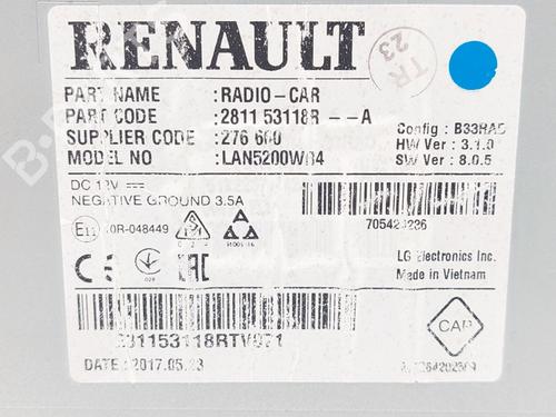 Control unit DACIA LOGAN MCV II TCe 90 (K8M1, K8MA, K8AC) | BP26164918M11 - Image 5