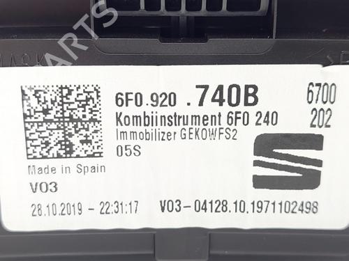 Instrument cluster SEAT IBIZA V (KJ1, KJG) 1.0 TSI | BP24617889C47 