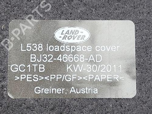 Rear parcel shelf LAND ROVER RANGE ROVER EVOQUE (L538) 2.2 D 4x4 | BP28977201C85 