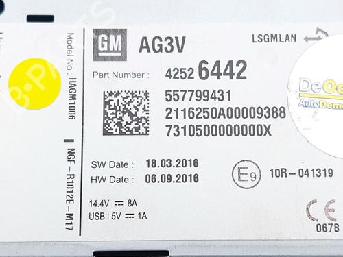 Radio OPEL KARL (C16) 1.0 | BP37760988E6 - Image 5