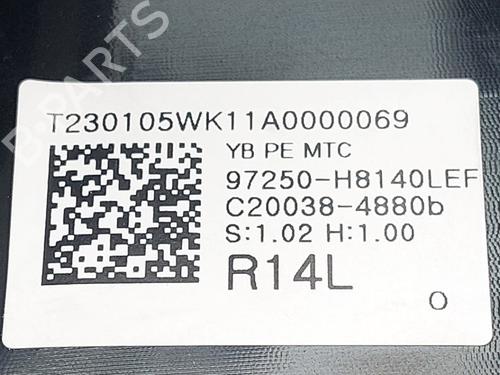 AC-Styringsenhed/Manøvreenhed KIA RIO IV (YB, SC, FB) 1.0 T-GDI 100 | BP30465089I5