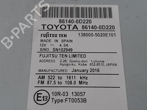 Electronic module TOYOTA YARIS (_P13_) 1.5 Hybrid (NHP130_) | BP19758855M83 