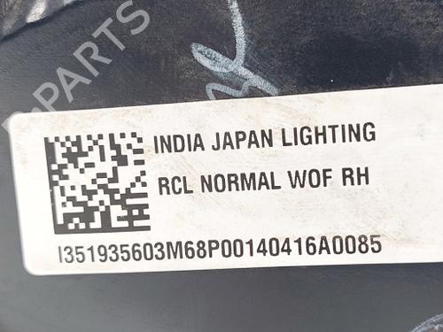 Right taillight SUZUKI BALENO (FW, EW) 1.2 (A1K412) | BP40503256C35 - Image 6