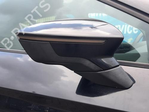Used Right mirror SEAT LEON (5F1) 1.2 TSI (105 hp) 28977164