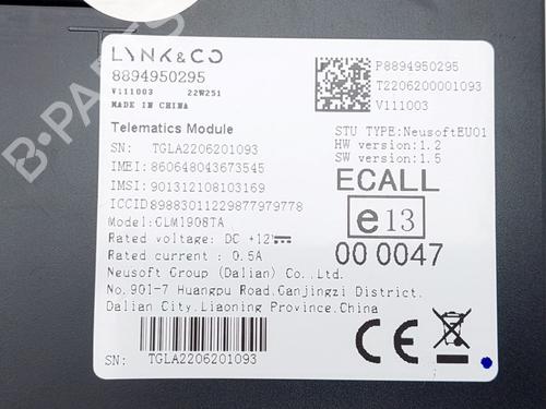 Electronic module LYNK & CO 01 PHEV | BP19770042M83 