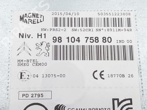 Electronic module PEUGEOT 308 SW II (LC_, LJ_, LR_, LX_, L4_) 1.6 BlueHDi 120 | BP19763028M83 