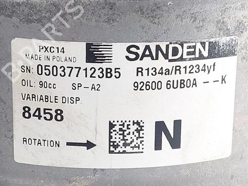 AC compressor RENAULT KANGOO III Box Body/MPV 1.5 Blue dCi 75 (FJAA) | BP36490662M34 - Image 6