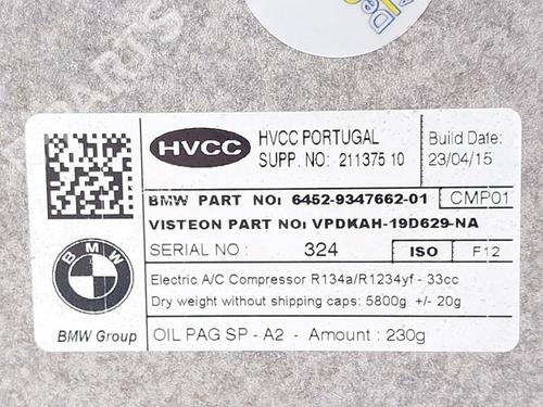 AC compressor BMW i3 (I01) Range Extender | BP26687163M34 