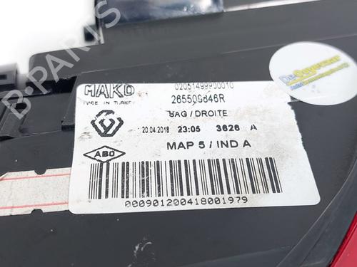 Right taillight RENAULT CLIO IV (BH_) 0.9 TCe 90 (BHNF, BHMA, BHMH, BHJK, BHJR) | BP24617669C35 