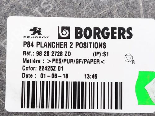 Boot lining PEUGEOT 3008 II SUV (MC_, MR_, MJ_, M4_) 1.2 THP/ PureTech 130 (MRHNSM, MRHNSU, MRHNSJ, MRHNYW,... | BP30623985I3 