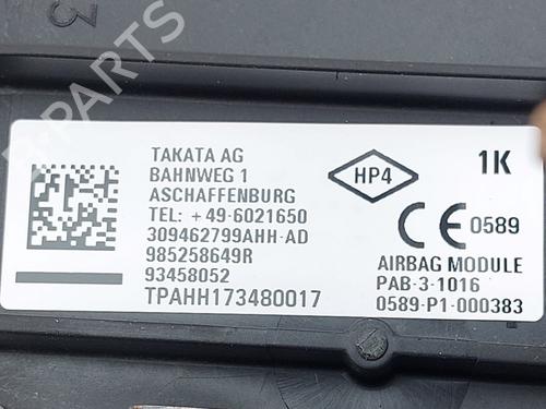 Airbag Kit RENAULT TRAFIC III Van (FG_) 1.6 dCi 95 (FGMJ, FGMR) | BP31679009C86 