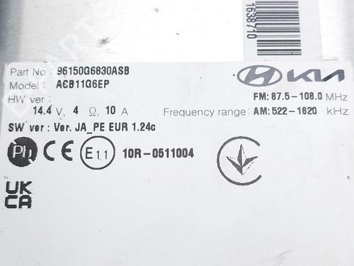 Bilradio KIA PICANTO III (JA) 1.0 | BP31028190E6 