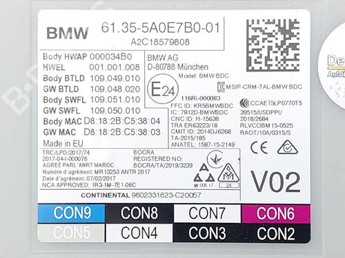Electronic module BMW 5 (G30, F90) 520 i | BP37760319M83 - Image 4