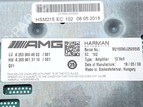 Electronic module MERCEDES-BENZ GLC Coupe (C253) AMG 63 S 4-matic+ (253.389) | BP26646809M83 