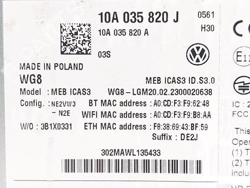 Computer VW ID.5 (E39) Pro | BP30624188M11 - Image 4