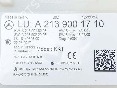 Electronic module MERCEDES-BENZ E-CLASS Coupe (C238) E 300 (238.348) | BP40503367M83 - Image 3