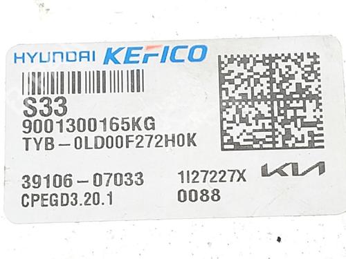 Engine control unit (ECU) KIA RIO IV (YB, SC, FB) 1.0 T-GDI 100 | BP30688607M57 