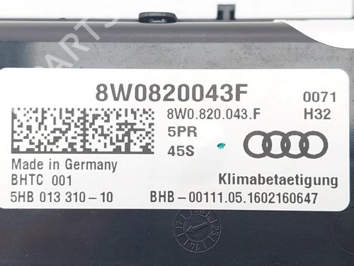 Climate control AUDI A4 B9 Avant (8W5, 8WD) 1.4 TFSI | BP31150462I5 - Image 5