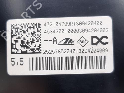 Servo brake RENAULT TWINGO III (BCM_, BCA_) 1.0 SCe 70 | BP19762843M42 