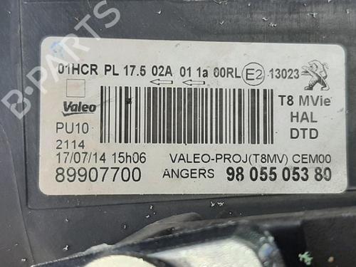 Right headlight PEUGEOT 5008 (0U_, 0E_) 1.6 16V | BP29954508C29