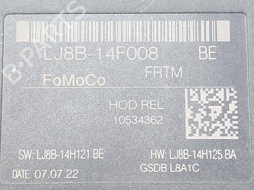 Comfort control module FORD USA MUSTANG MACH-E (CGW) EV | BP31863814M56