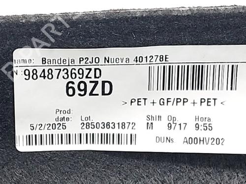 Rear parcel shelf OPEL CORSA F (P2JO) Corsa-e | BP28294423C85 