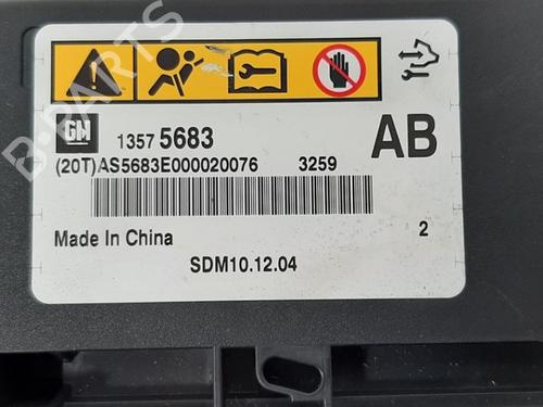 ECU airbags OPEL ASTRA J (P10) 1.6 (68) | BP19758245M53 