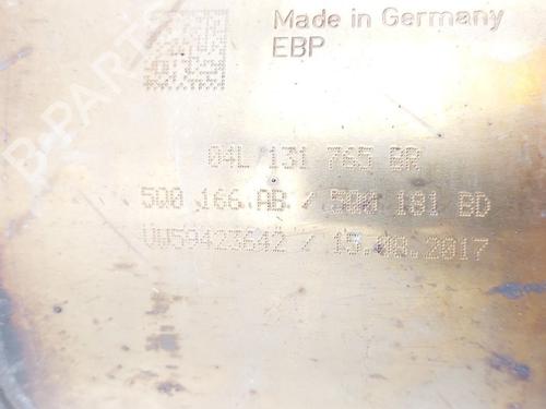 Particulate filter VW PASSAT B8 Variant (3G5, CB5) 1.6 TDI | BP31599967M81 