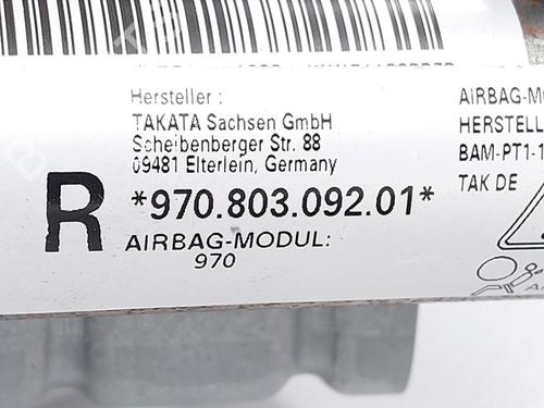 Right curtain airbag PORSCHE PANAMERA (970) 3.0 S E-Hybrid | BP30183487C12 