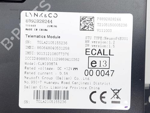 Control unit LYNK & CO 01 PHEV | BP19767671M11 - Image 4