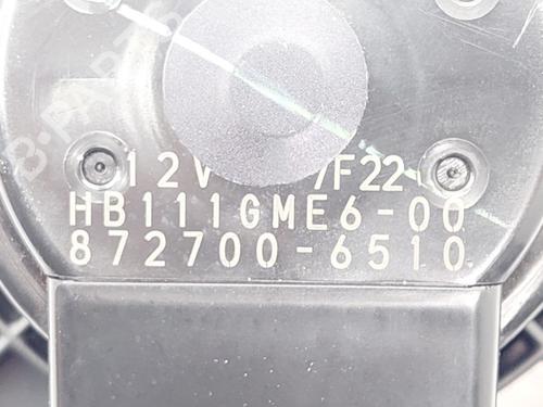 Heater blower motor MAZDA 6 Saloon (GJ, GL) 2.0 (GJEFP) | BP21133430M62