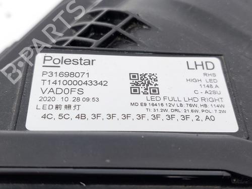 Right headlight POLESTAR POLESTAR 2 (534) EV | BP33129324C29  - Image 5