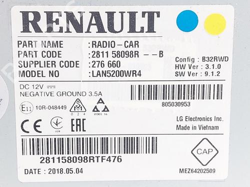Control unit OPEL VIVARO B Van (X82) 1.6 CDTI (05) | BP31970331M11 - Image 6