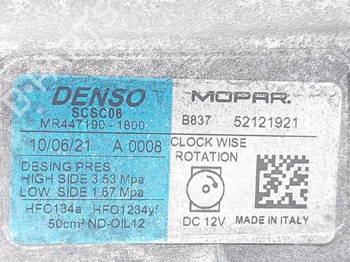 AC compressor FIAT 500 (312_) 1.0 Mild Hybrid (312.AYD1B) | BP38753590M34 - Image 6