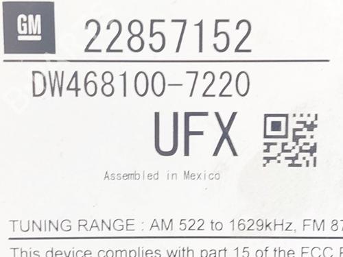 Electronic module OPEL AMPERA (R12) EV 150 | BP26164718M83 