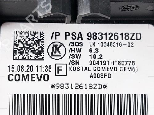 Steering column stalk CITROËN BERLINGO Box Body/MPV (K9) 1.5 BlueHDi 75 | BP40503258I23 - Image 9