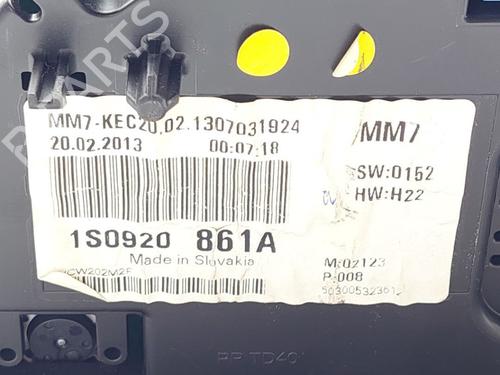 Switch VW UP! (121, 122, BL1, BL2, BL3, 123) 1.0 EcoFuel | BP21492157I30 