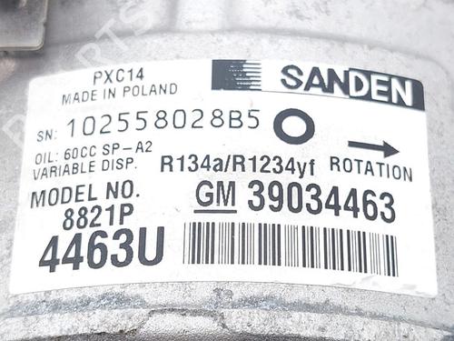 AC compressor OPEL INSIGNIA B Sports Tourer (Z18) 1.5 (35) | BP32198141M34 