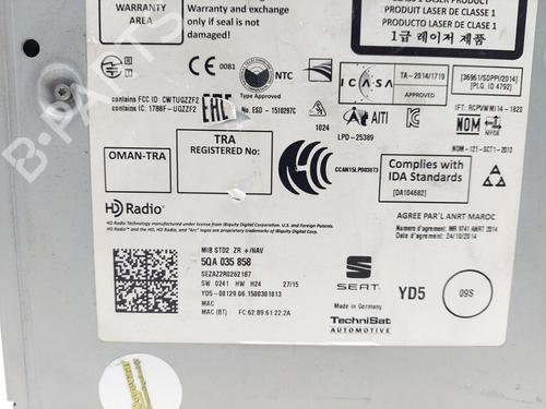 Electronic module SEAT LEON (5F1) 1.6 TDI | BP25924489M83 