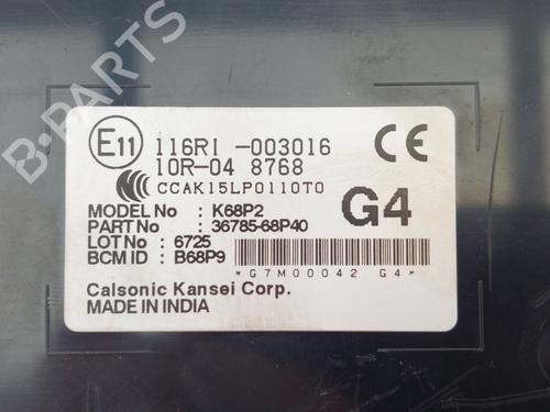 Control unit SUZUKI BALENO (FW, EW) 1.2 (A1K412) | BP32148531M11 - Image 5