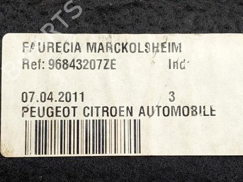Rear parcel shelf PEUGEOT 3008 I MPV (0U_) 1.6 VTi | BP29511909C85 