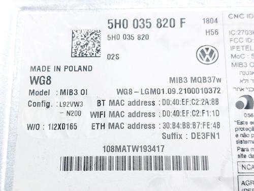 Electronic module VW CADDY V Box Body/MPV (SBA, SBH) 2.0 TDi | BP30875676M83
