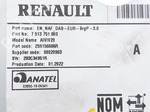 Modulo electronico RENAULT EXPRESS Box Body/MPV 1.5 Blue dCi 95 (F6AB) | BP29183113M83 