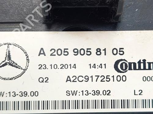 Climate control MERCEDES-BENZ C-CLASS (W205) C 300 BlueTEC Hybrid / h (205.012) | BP19765691I5 