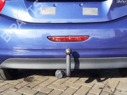 Bagtil kofangere PEUGEOT 208 I (CA_, CC_) 1.2 VTI 82 (82 hp) 20138670