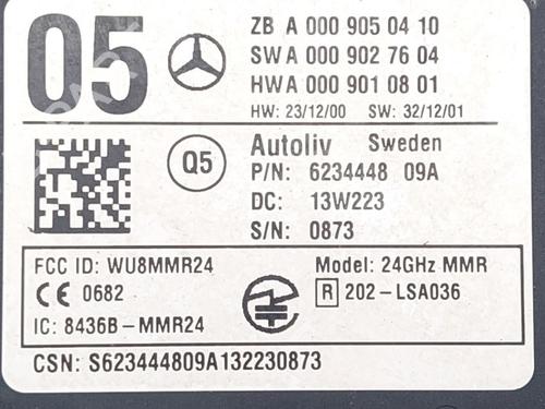 Electronic sensor MERCEDES-BENZ A-CLASS (W176) A 180 CDI (176.000) | BP26307623M84 - Image 3