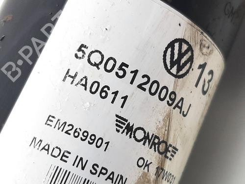 Right rear shock absorber VW GOLF VII (5G1, BQ1, BE1, BE2) 2.0 GTD | BP19762701M19 
