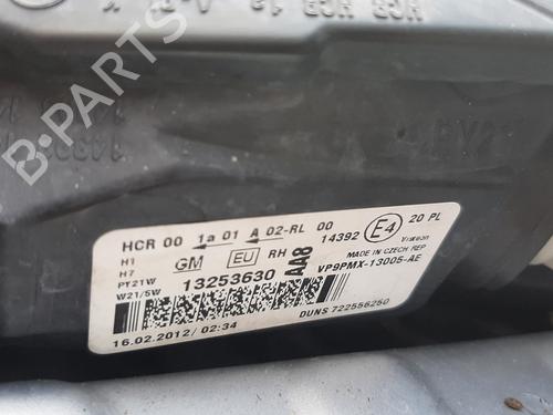 Right headlight OPEL MERIVA B MPV (S10) 1.4 (75) | BP37761192C29 - Image 2